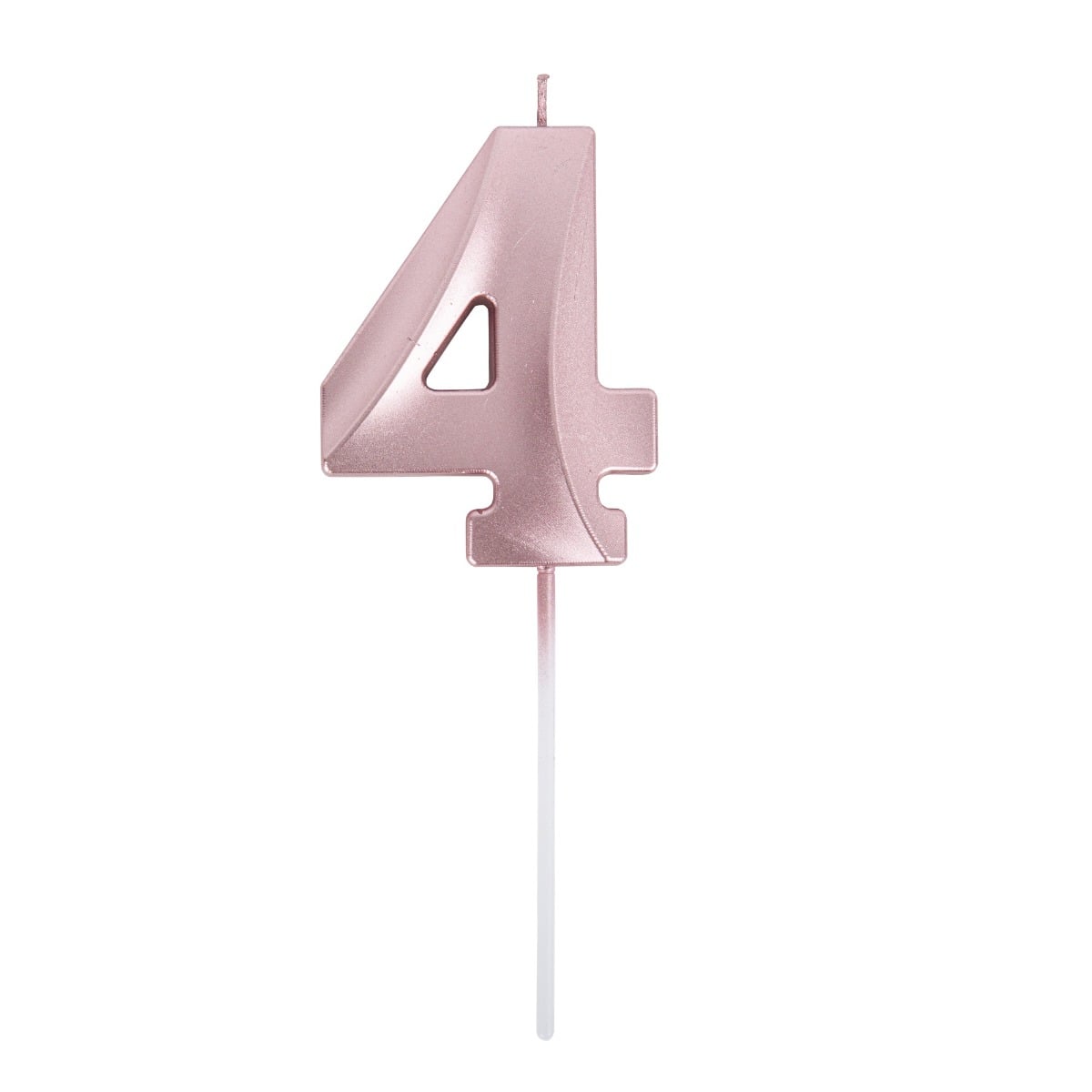 Bougie Chiffre - Rose gold (7cm)