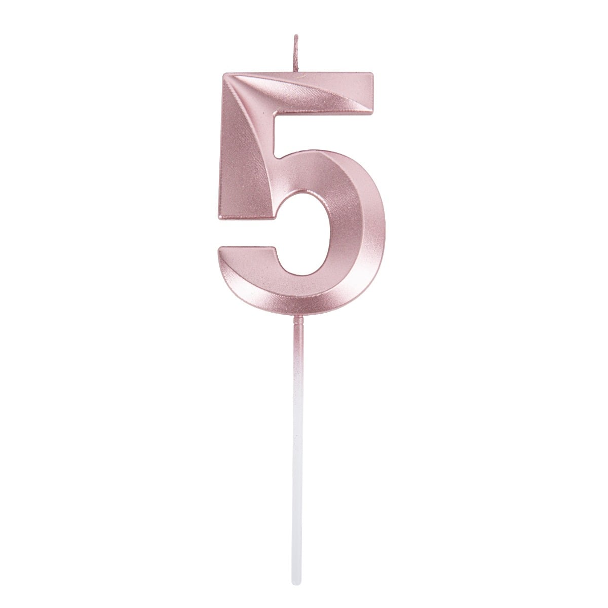 Bougie Chiffre - Rose gold (7cm)