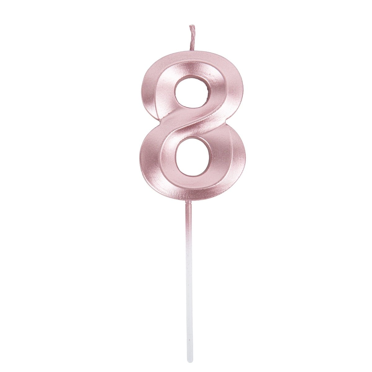 Bougie Chiffre - Rose gold (7cm)