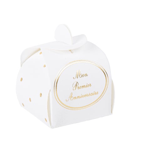 Boite à dragées Mon Premier Anniversaire (8pcs)