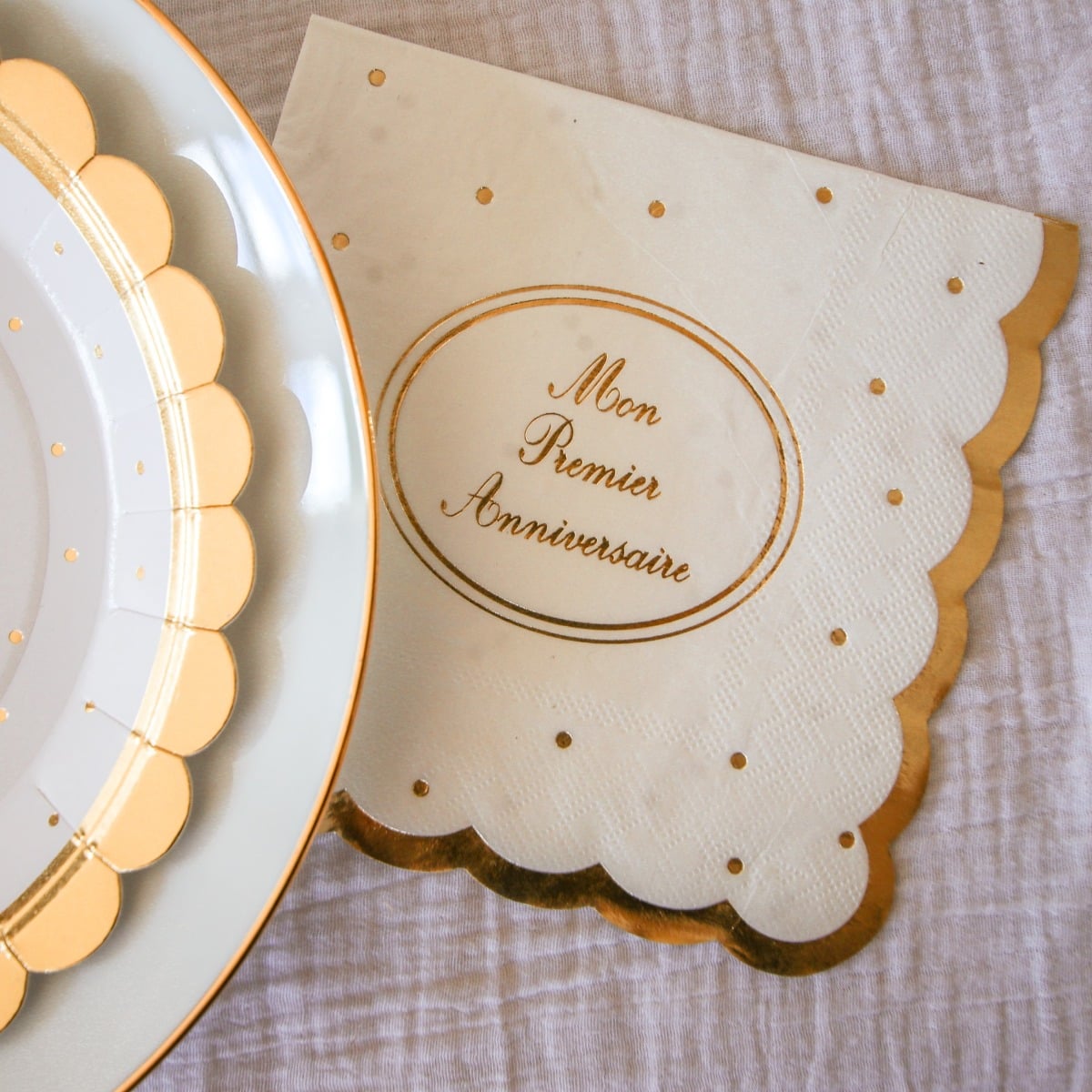 Serviettes "Mon Premier Anniversaire" (16pcs)