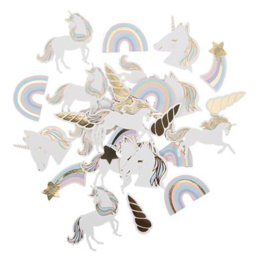 Confettis Licorne Pastel (100pcs)