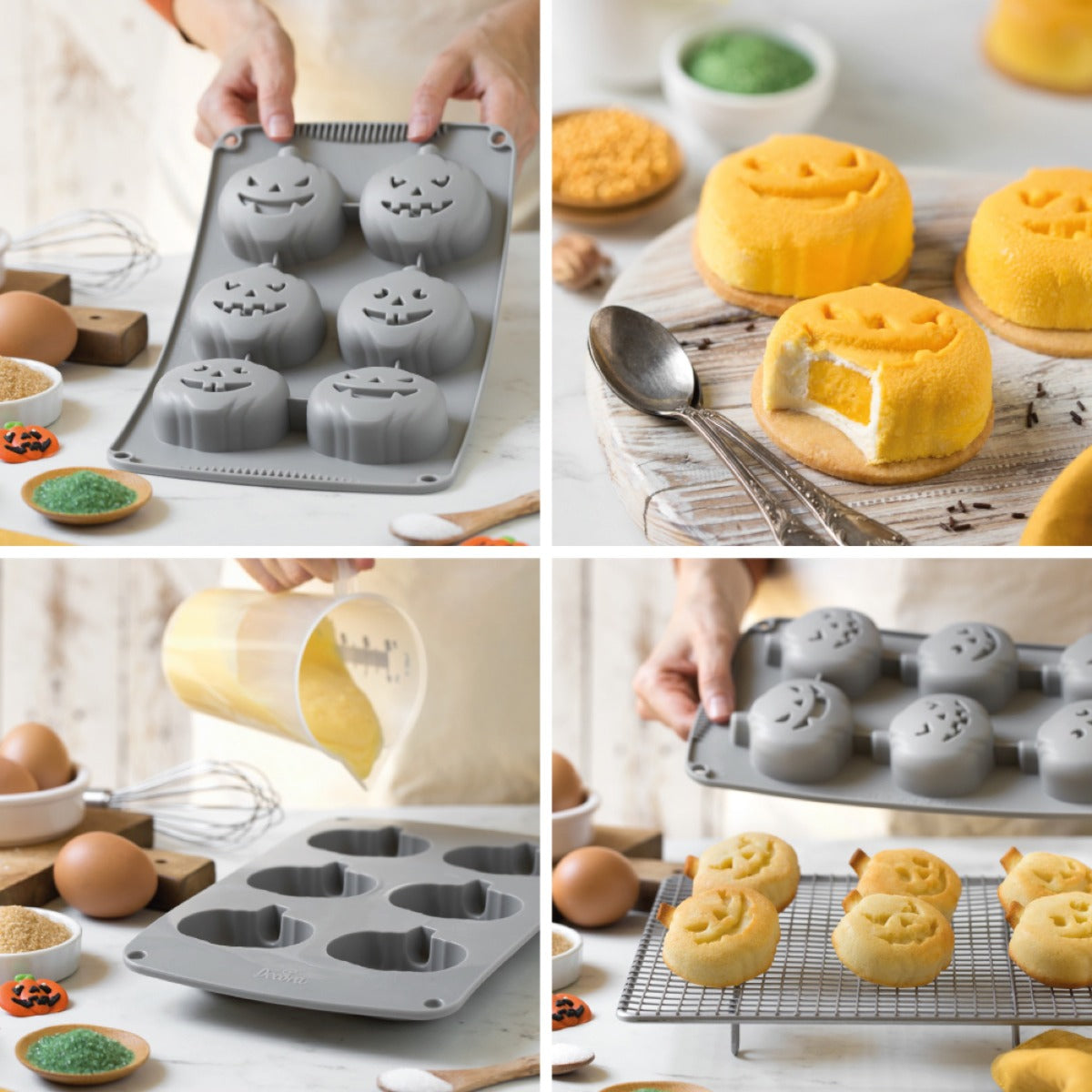Moule en silicone - Citrouille