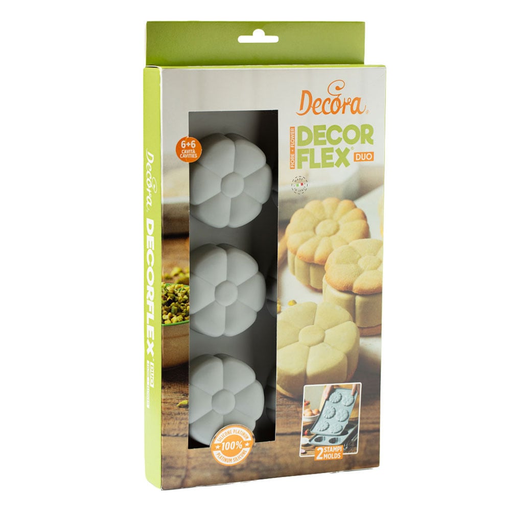 Moule en silicone DecorFlex Duo - Fleurs
