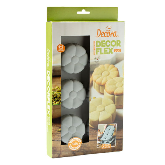 Moule en silicone DecorFlex Duo - Fleurs