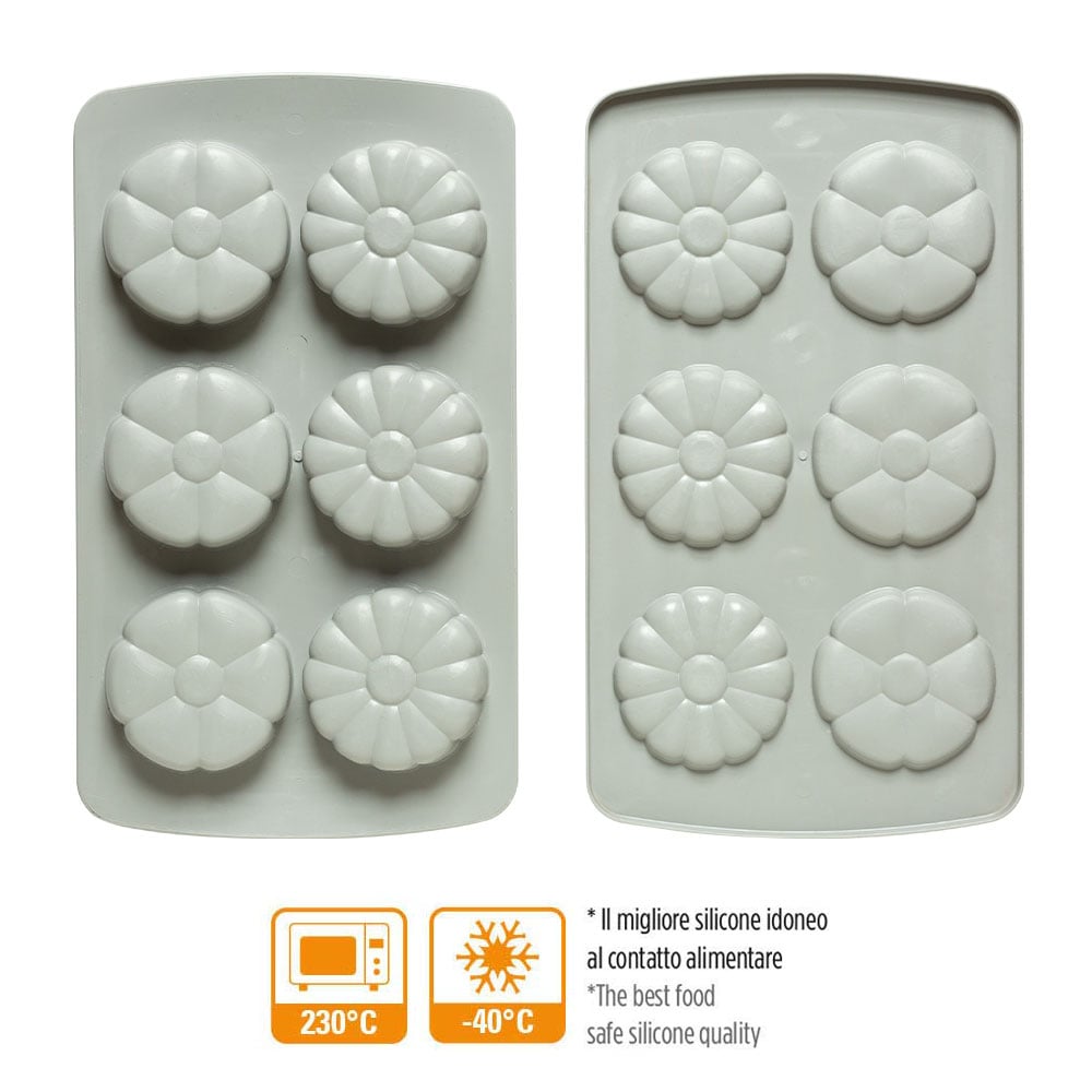 Moule en silicone DecorFlex Duo - Fleurs