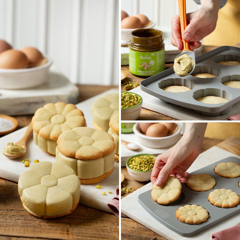 Moule en silicone DecorFlex Duo - Fleurs