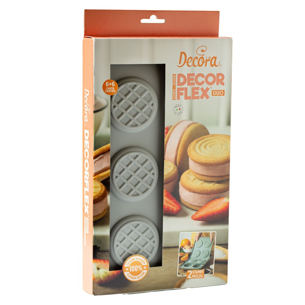 Moule en silicone DecorFlex Duo - Rond