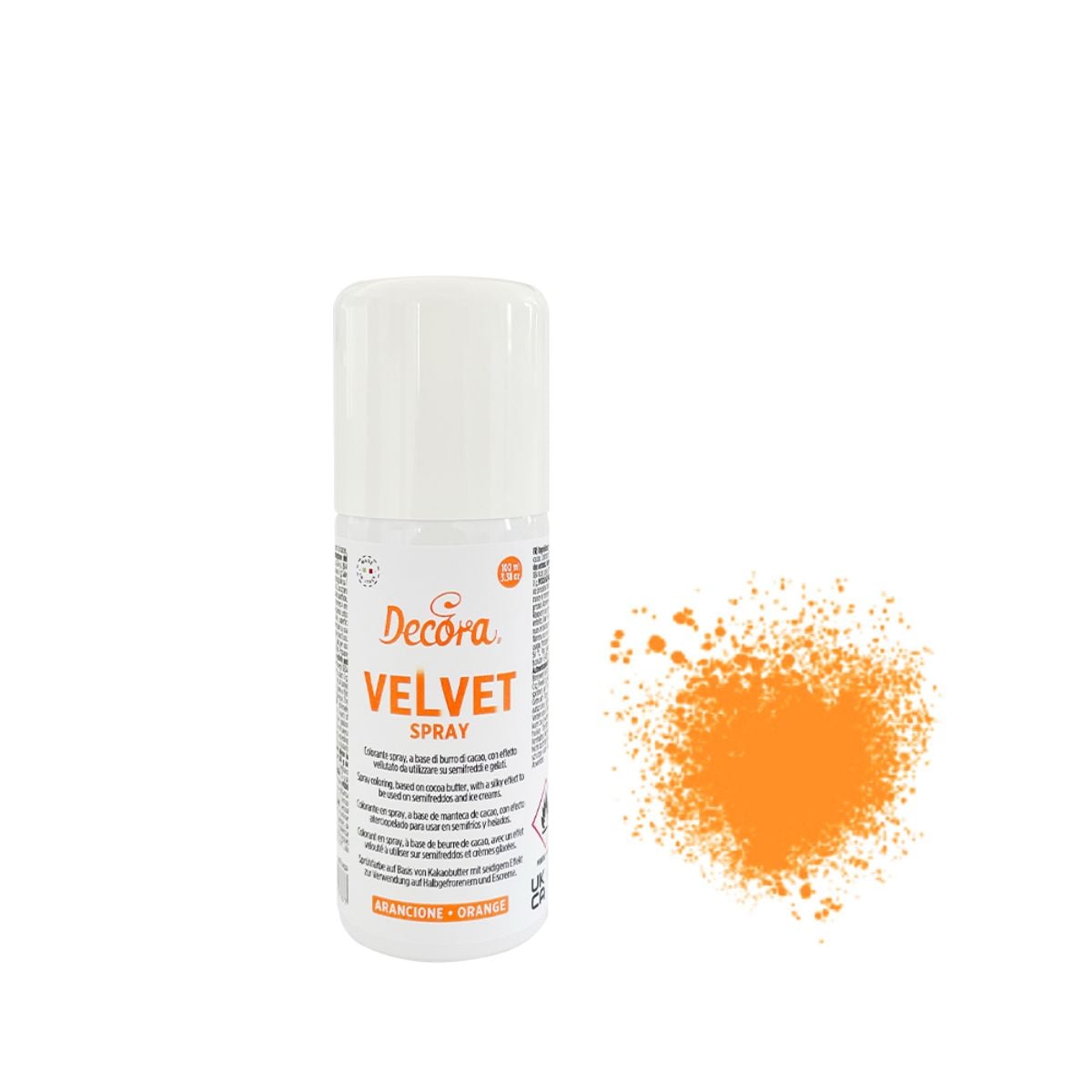 Spray velours - Orange (100ml)