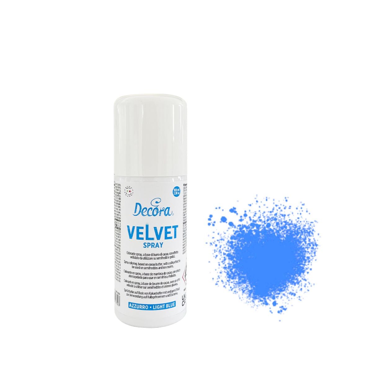 Spray velours -Bleu (100ml)