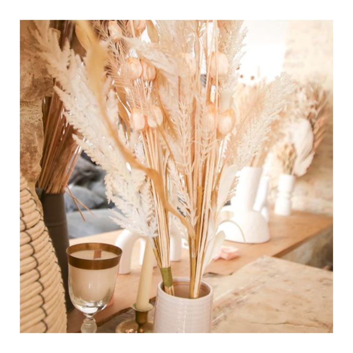 Bouquet Nomade Crème 55cm (1pce)