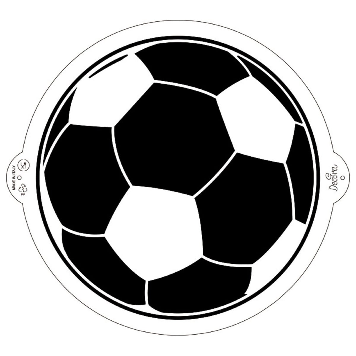 Pochoir - Ballon de football