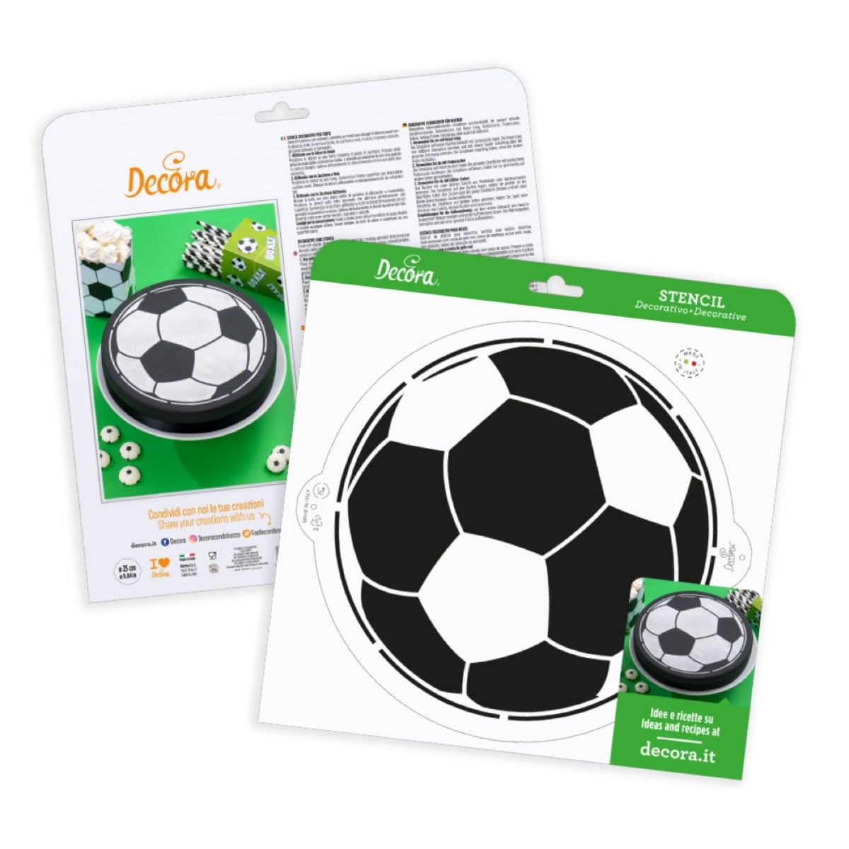 Pochoir - Ballon de football