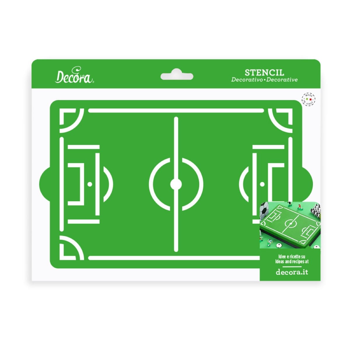 Pochoir - Terrain de football