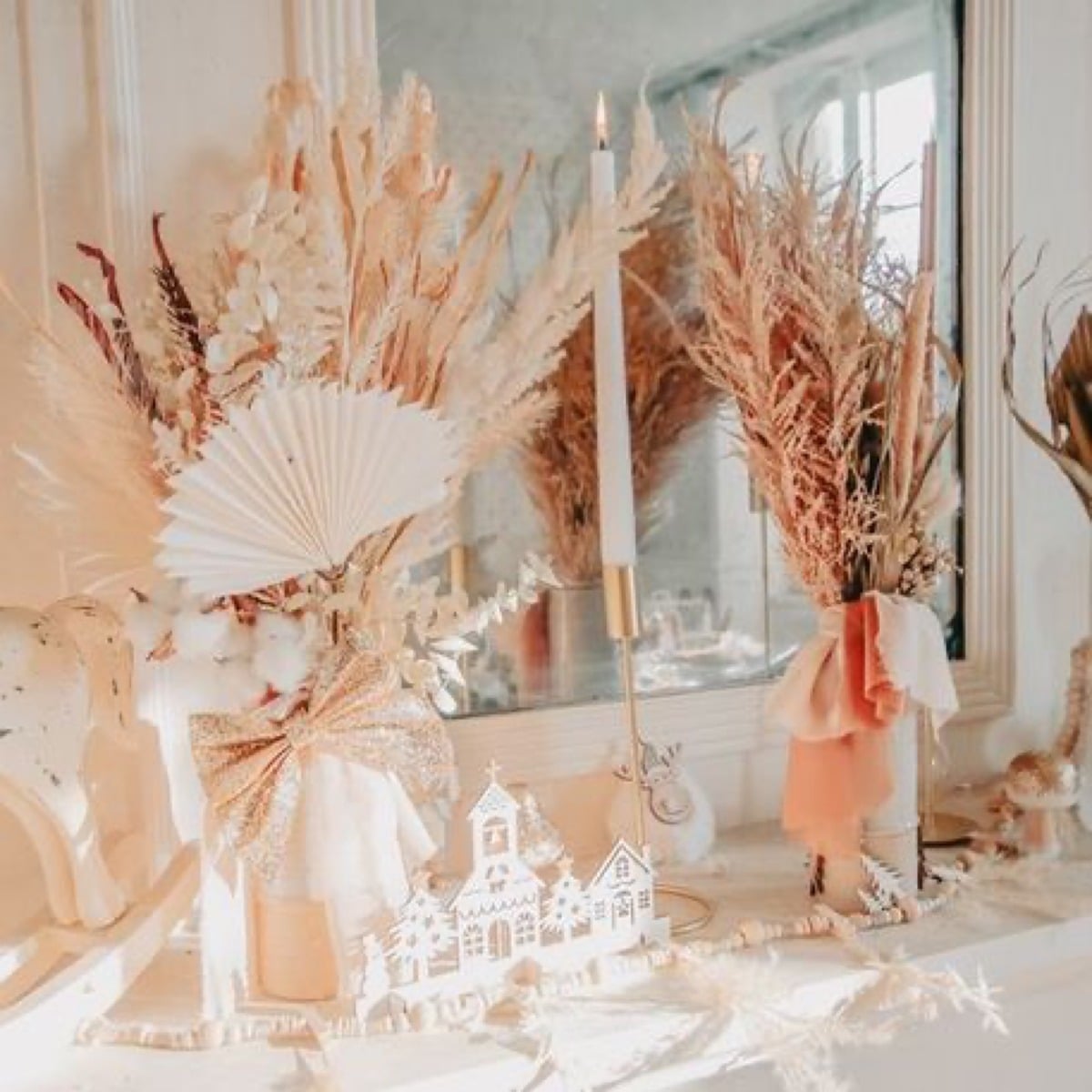 Déco en bois Village Féerique