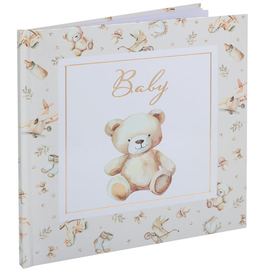Livre d'or Little Teddy ivoire (24 x 24cm)