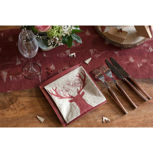 Assiettes carrées 18cm & 23cm(10pcs)