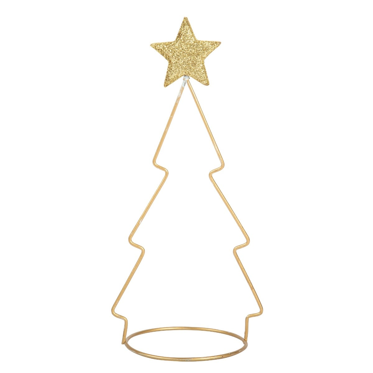 Sapin étoilé Doré - 21.5cm
