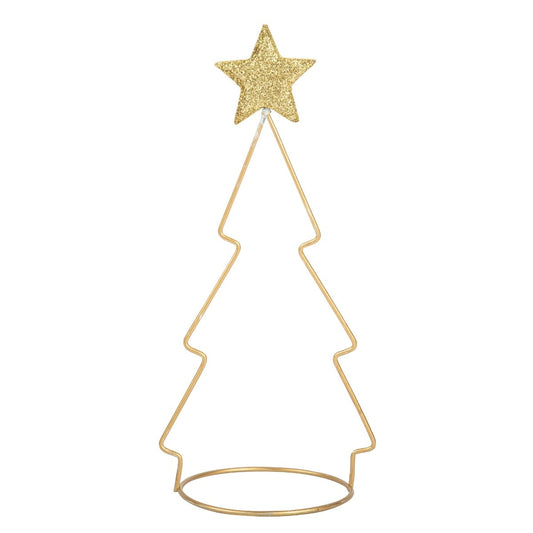 Sapin étoilé Doré - 21.5cm
