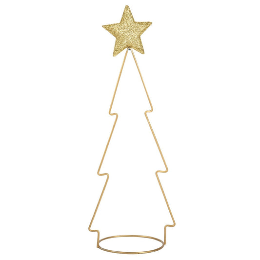 Sapin étoilé Doré - 29cm
