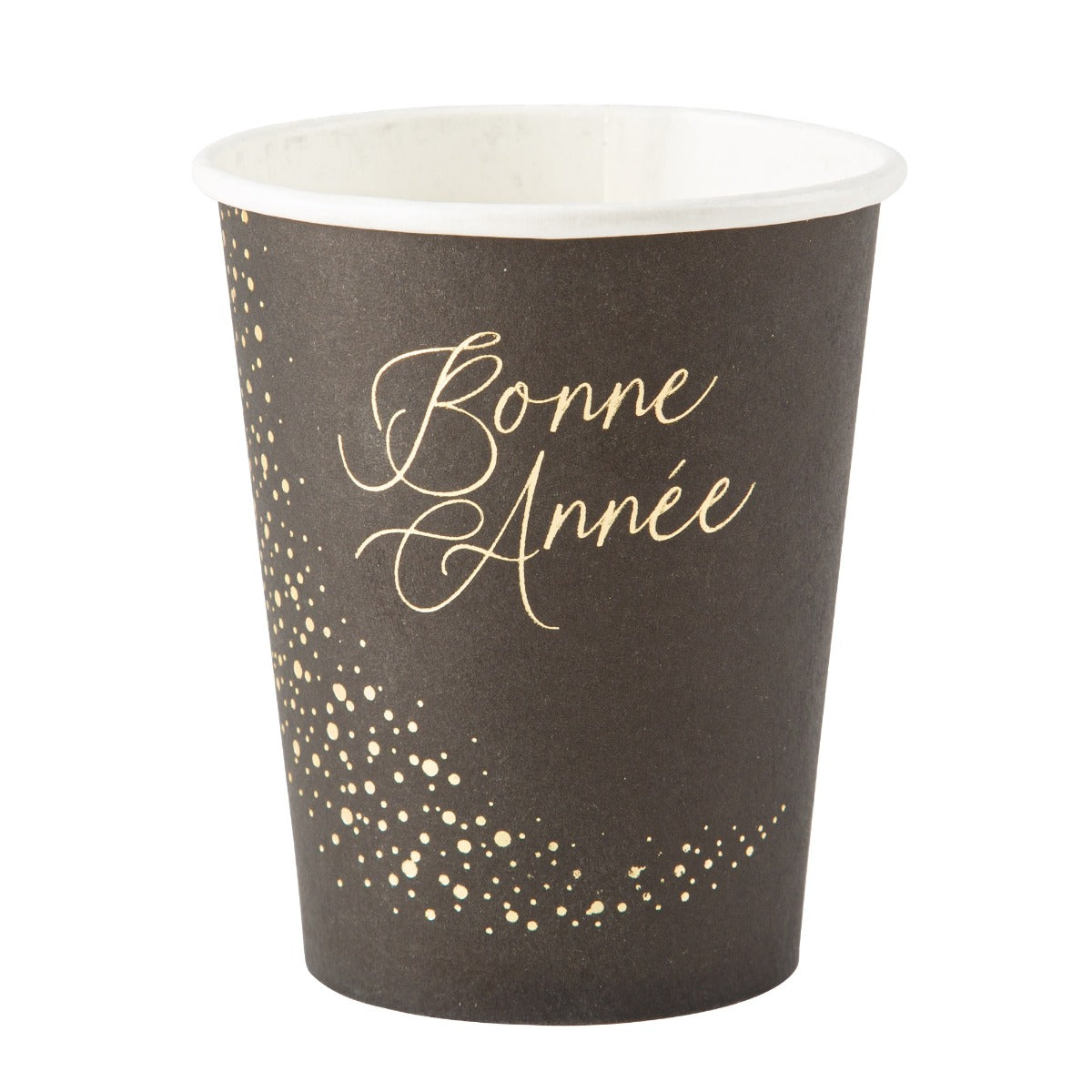Gobelets noirs Bonne Année