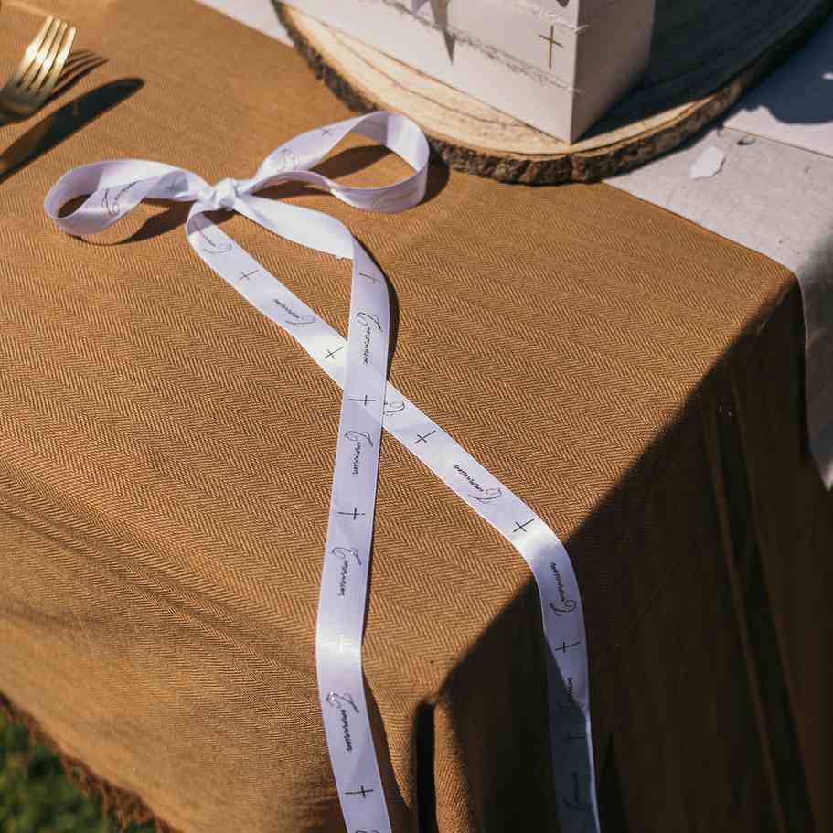 Ruban satin "Communion"