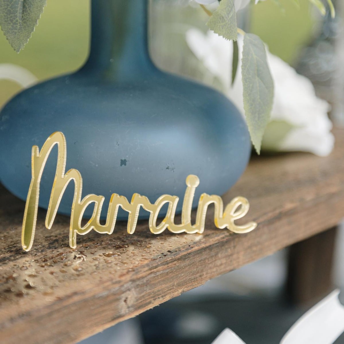 Décos "Parrain" et "Marraine"