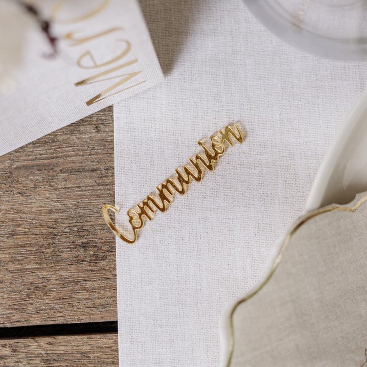 Confettis - Communion Or (10pcs)