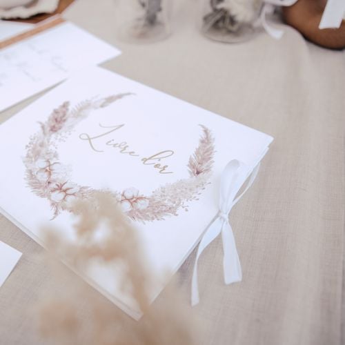 Livre d'Or - Pampa Fleur de Coton