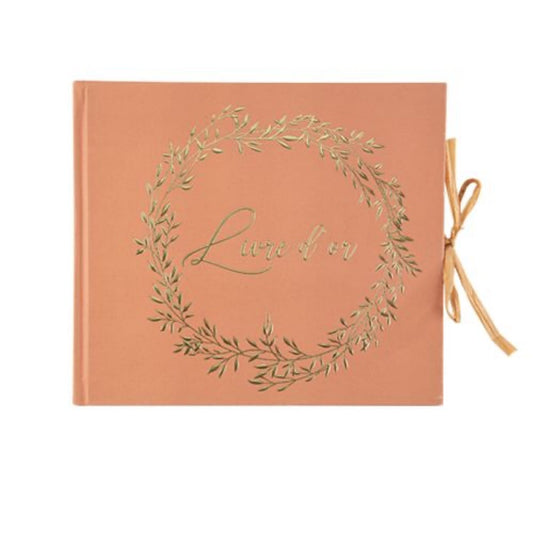 Livre d'or - Jolis Brins Terracotta