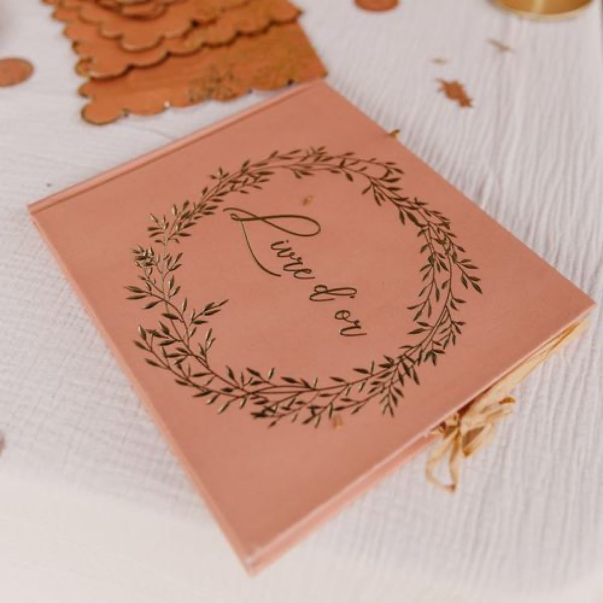 Livre d'or - Jolis Brins Terracotta