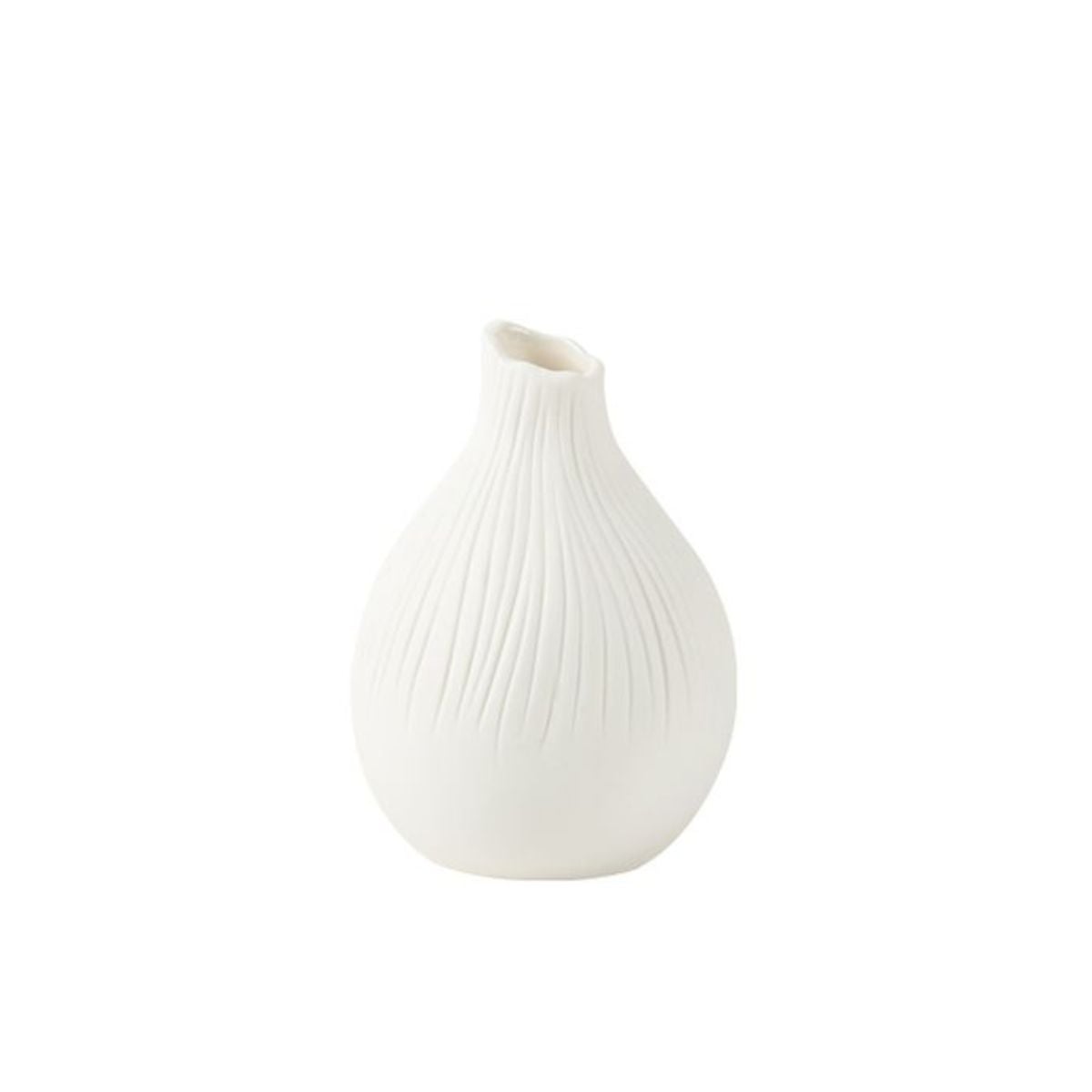 Soliflore en céramique - Celeste blanc