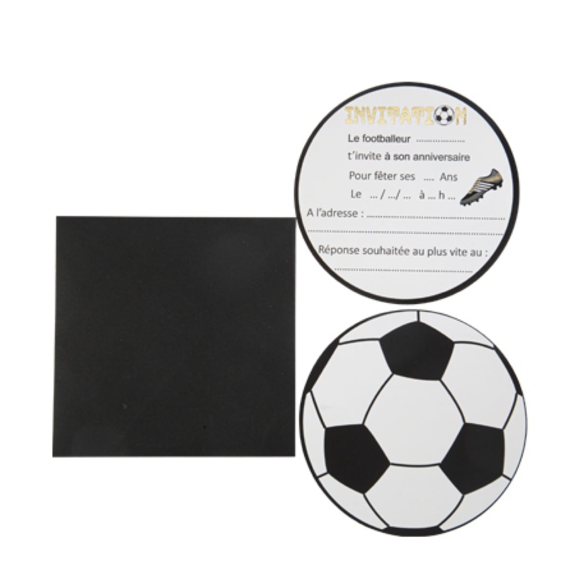 Invitations Football (Français)