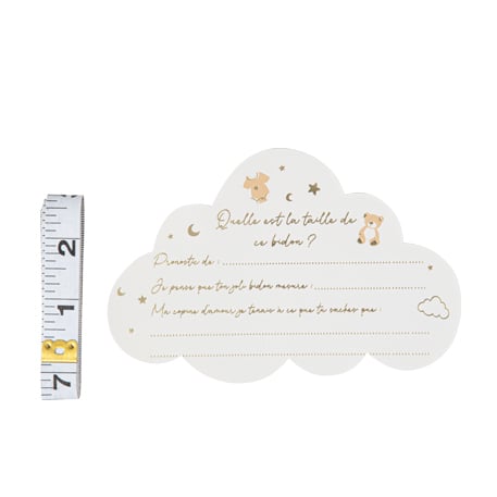 Jeux de Baby Shower - Taille du Bidon