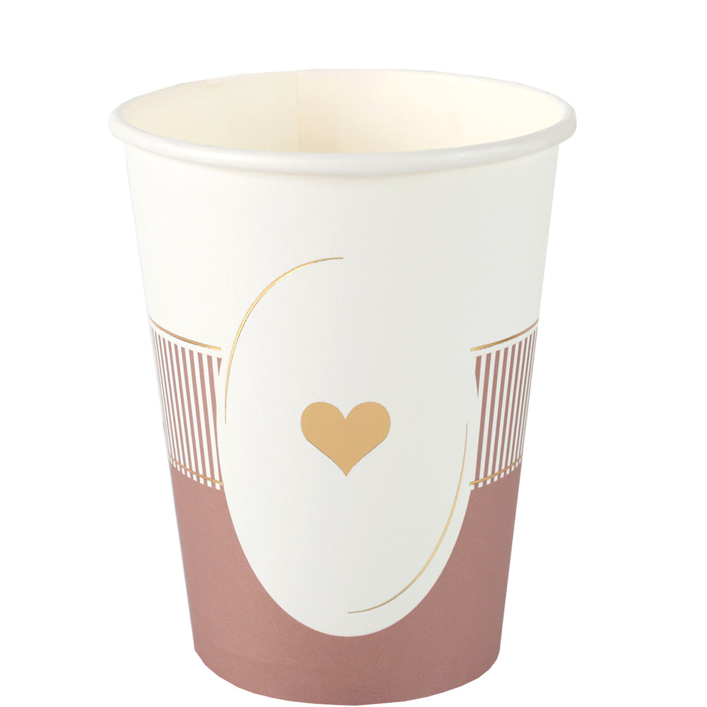 Gobelets Délice moka 27cl (6 pièces)