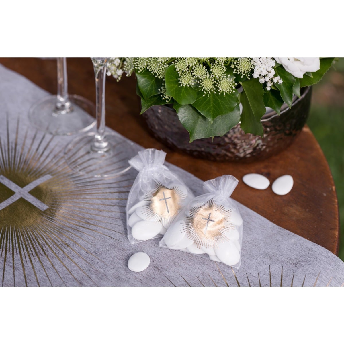 Pochette en organza - Cérémonie