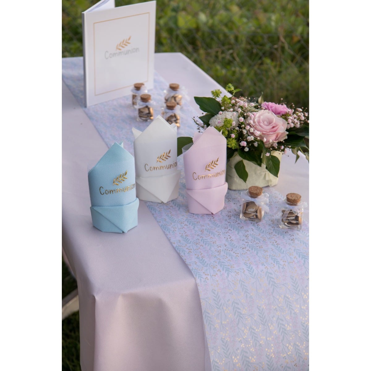 Chemin de table - Communion