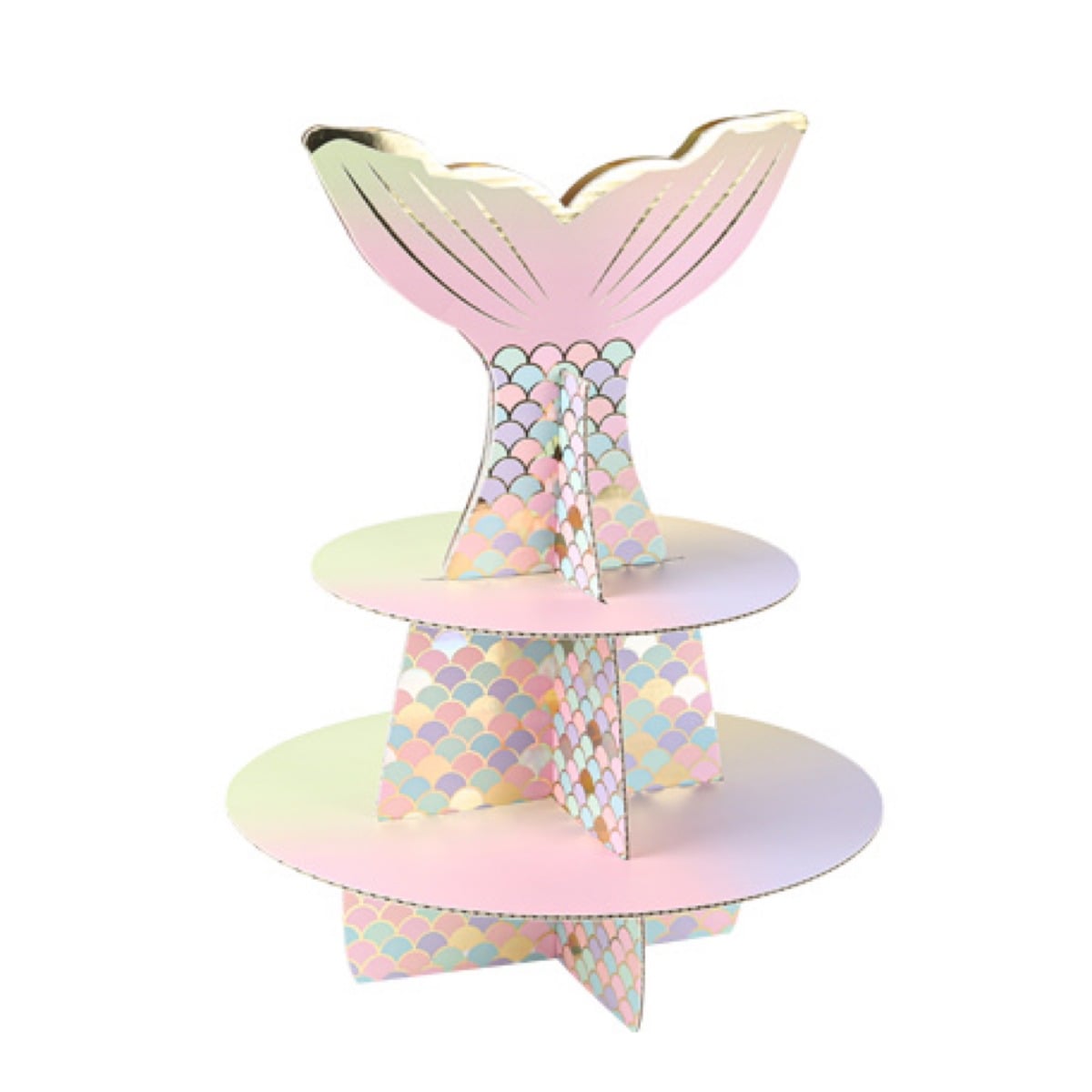 Stand à Cupcake - Sirène Iridescent