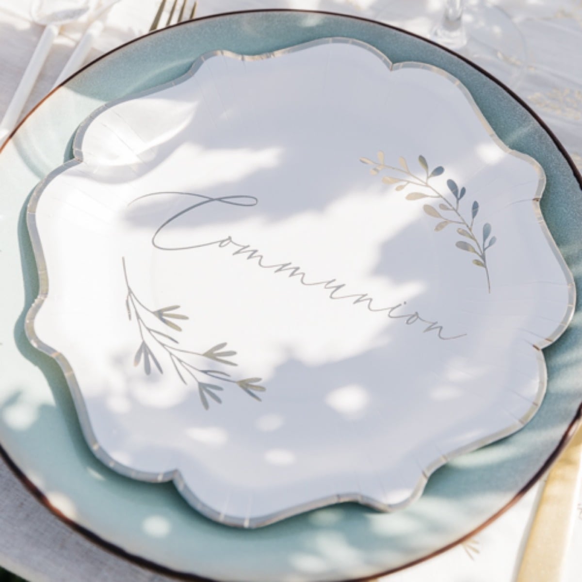 Assiettes Communion 23cm