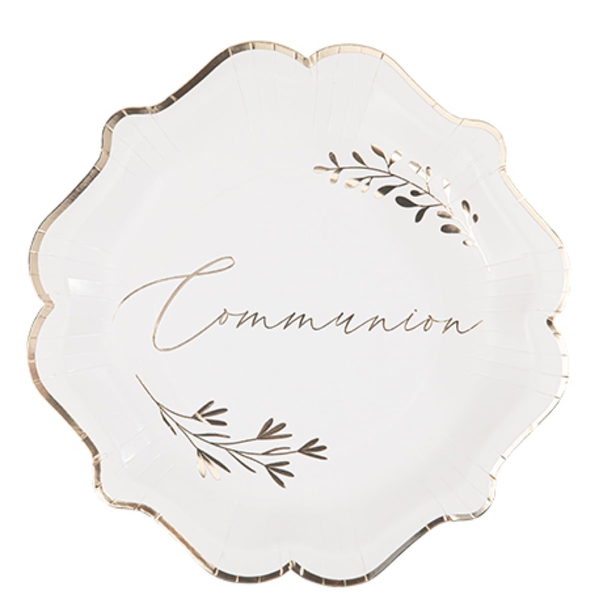 Assiettes Communion 23cm