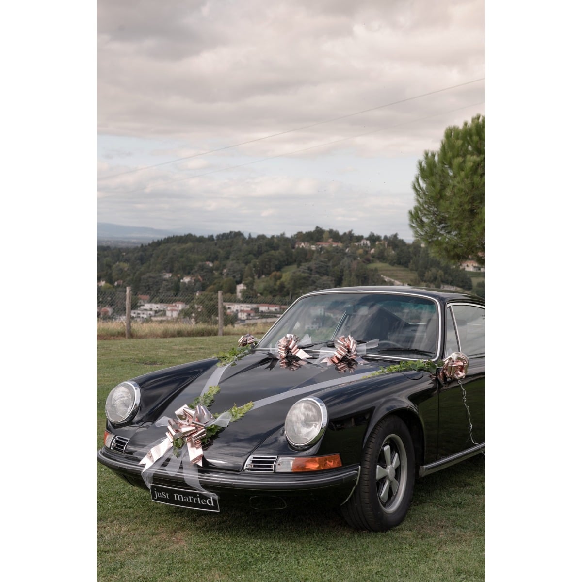 Kit déco voiture Rose gold (6 pcs)