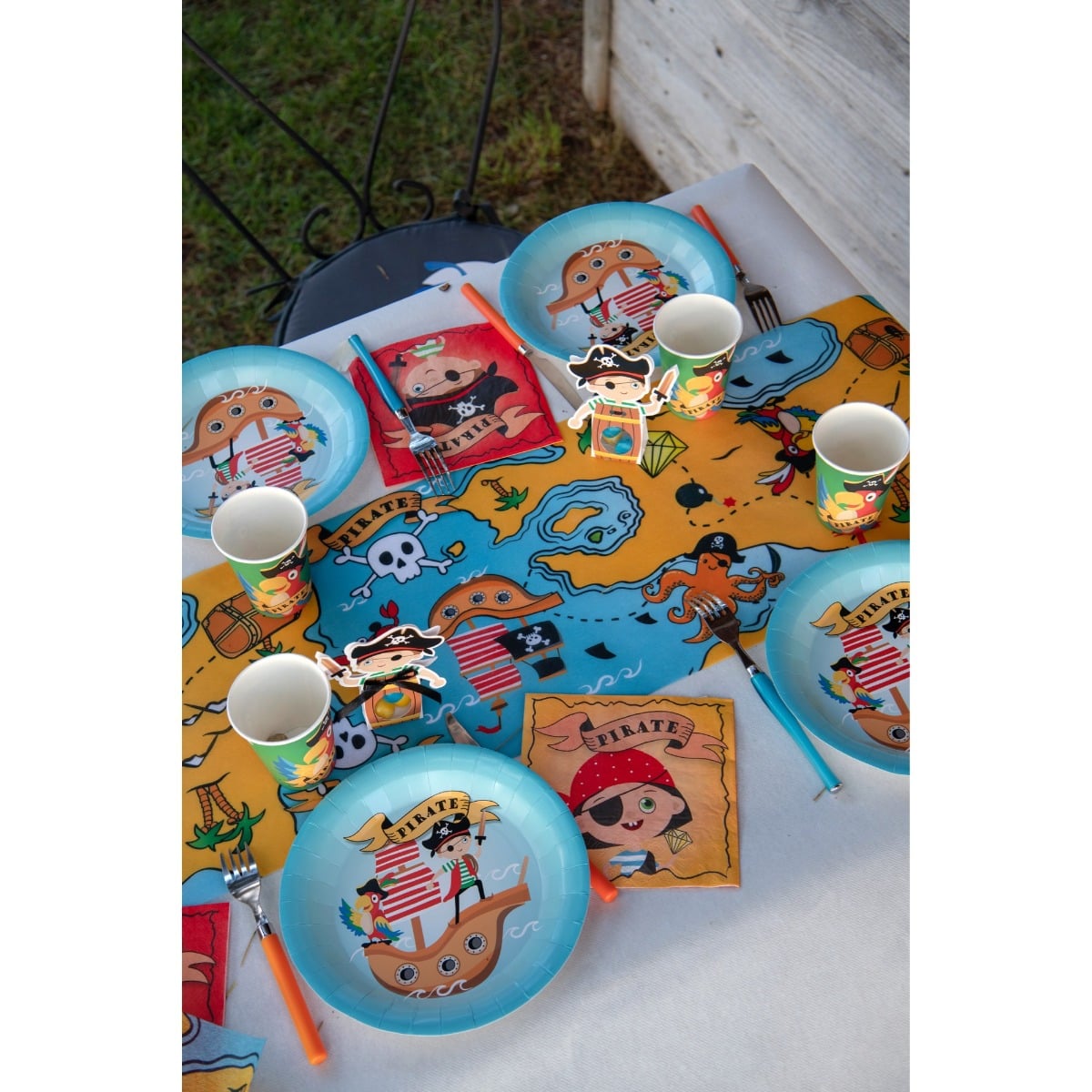 Chemin de table - Pirate