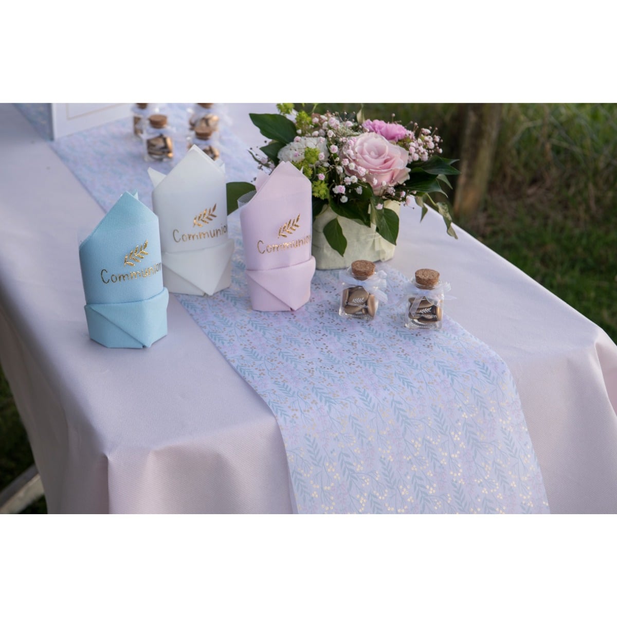 Chemin de table - Communion