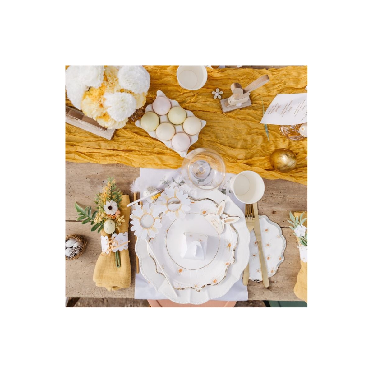 Décorations en bois - Joyeuses Pâques