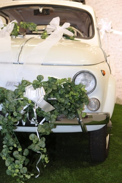 Kit déco voiture Blanc (6 pcs)