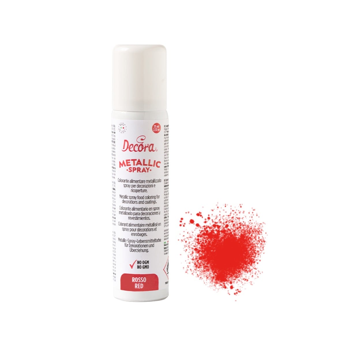 Spray métalisé - Rouge