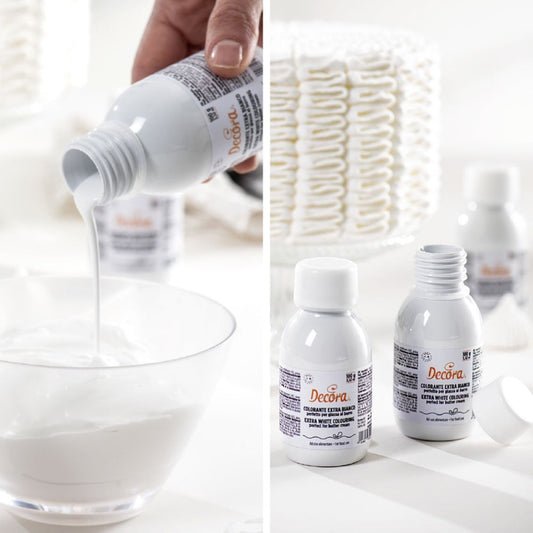 Colorant en gel - Blanc (100g)