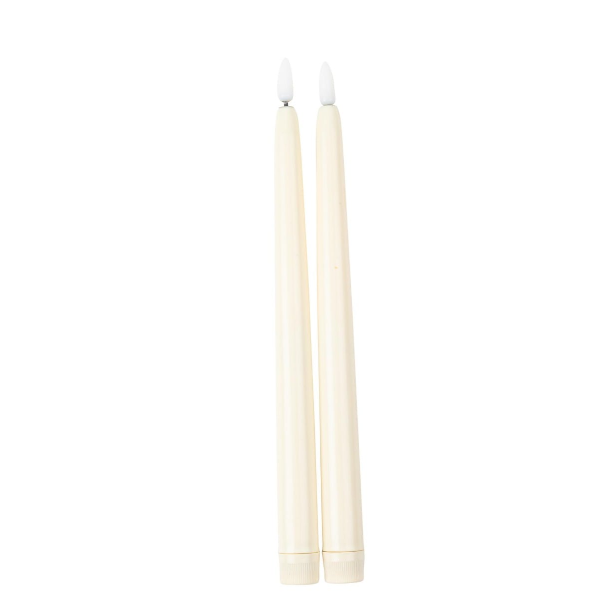 Bougie Chandelier LED Ivoire (2pcs)