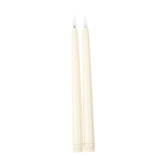 Bougie Chandelier LED Ivoire (2pcs)