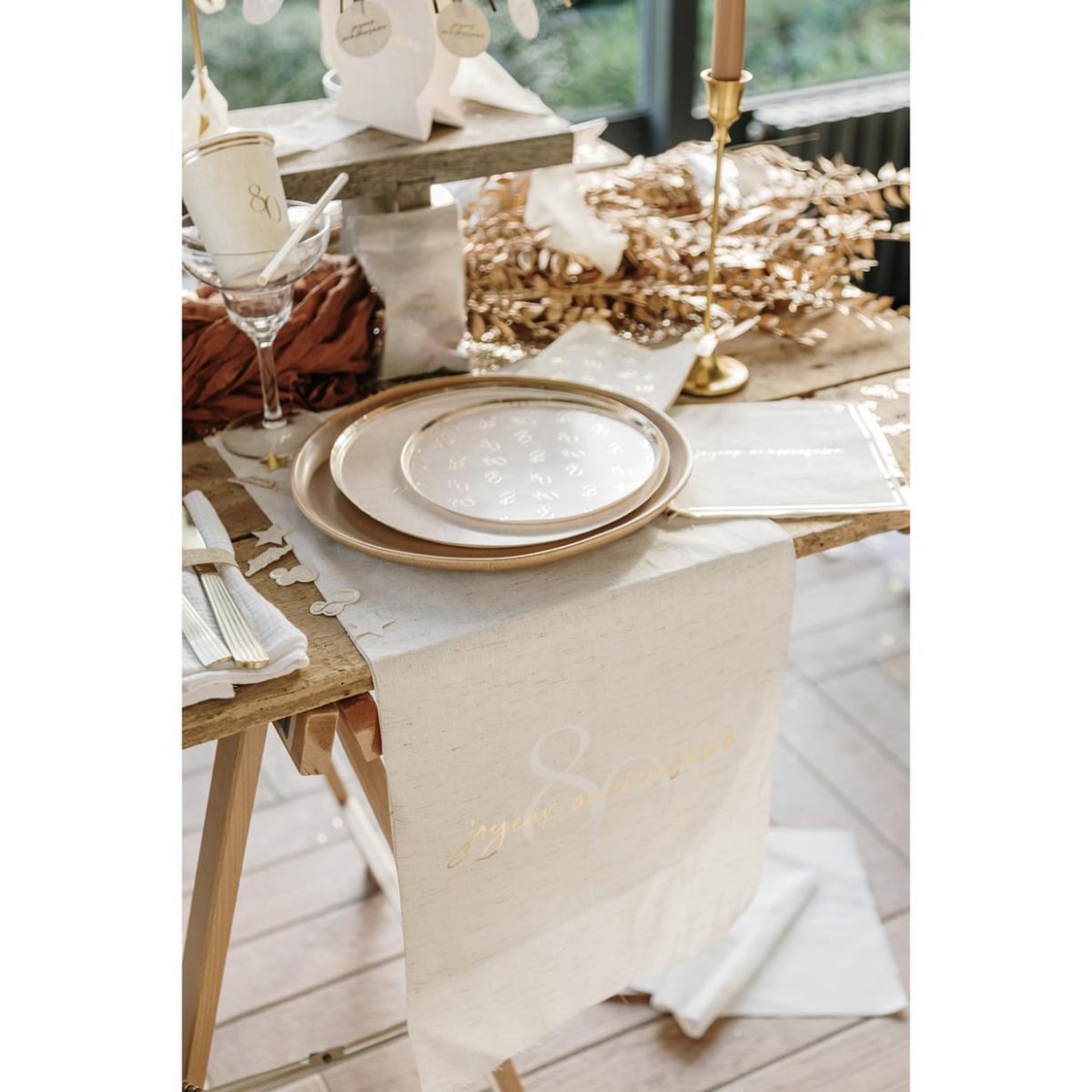 Décorations 80 en bois